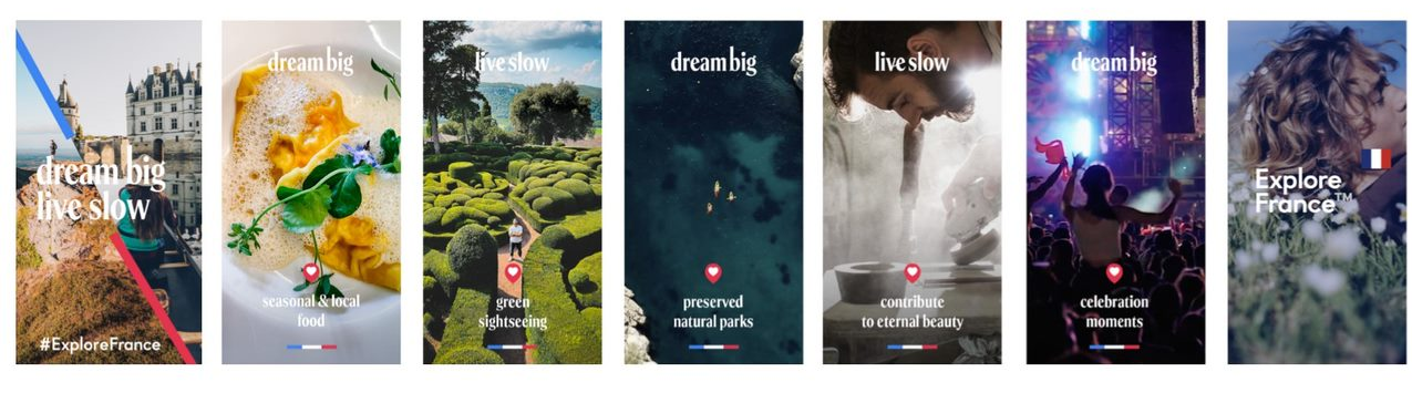 Dream big, live slow – #ExploreFrance campaign 2023